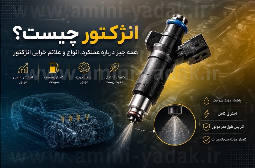 انژکتور چیست و چگونه کار میکند؟