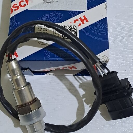 سنسور اکسیژن M17 سوکت طوسی و مشکی BOSCH