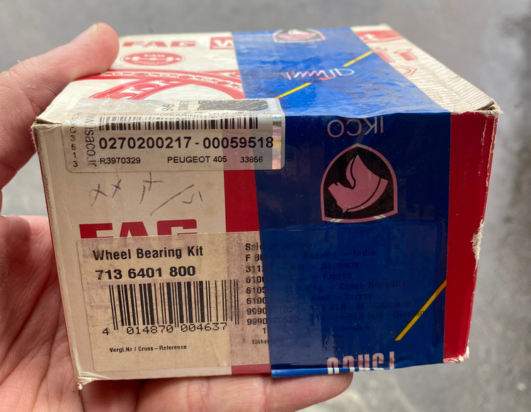 بلبرینگ چرخ جلو پژو ۴۰۵