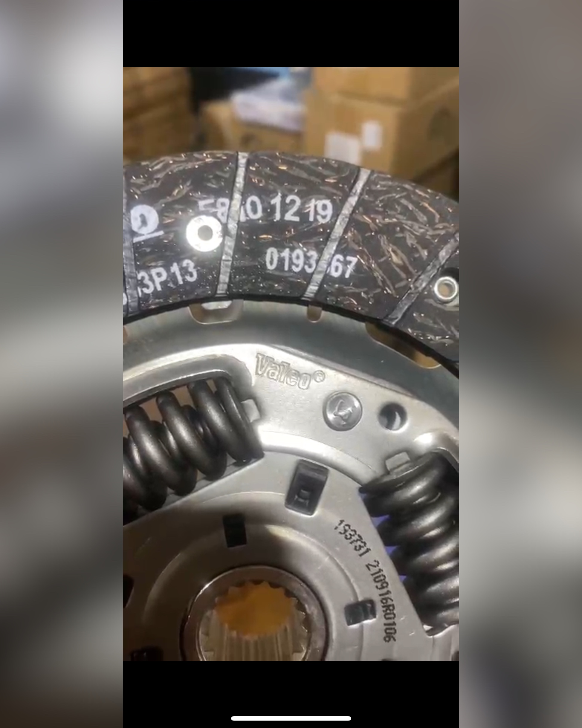 دیسک و صفحه رانا والو سبز با لیبل هرینگتون اصل فرانسه