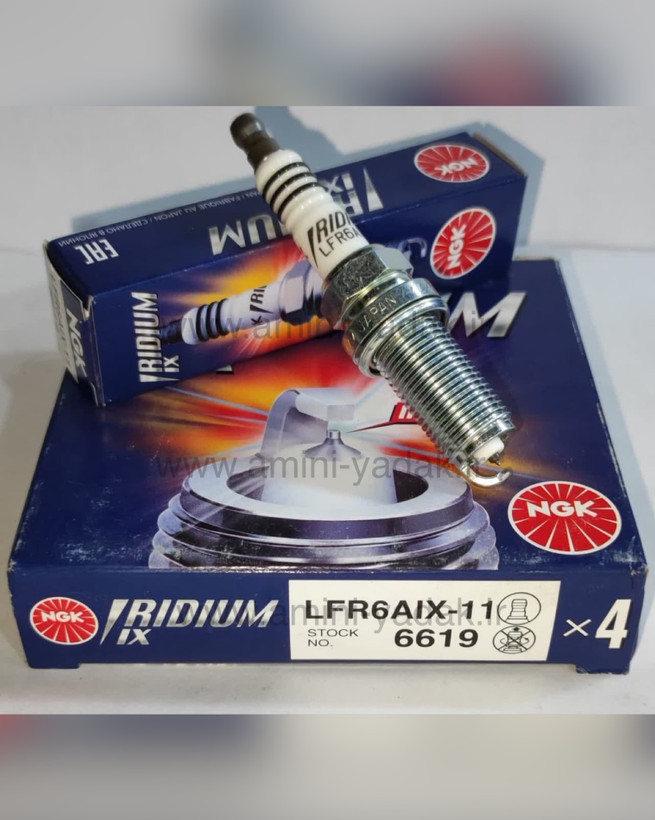 شمع ایریدیوم پایه بلند NGK (انجیکا)IX