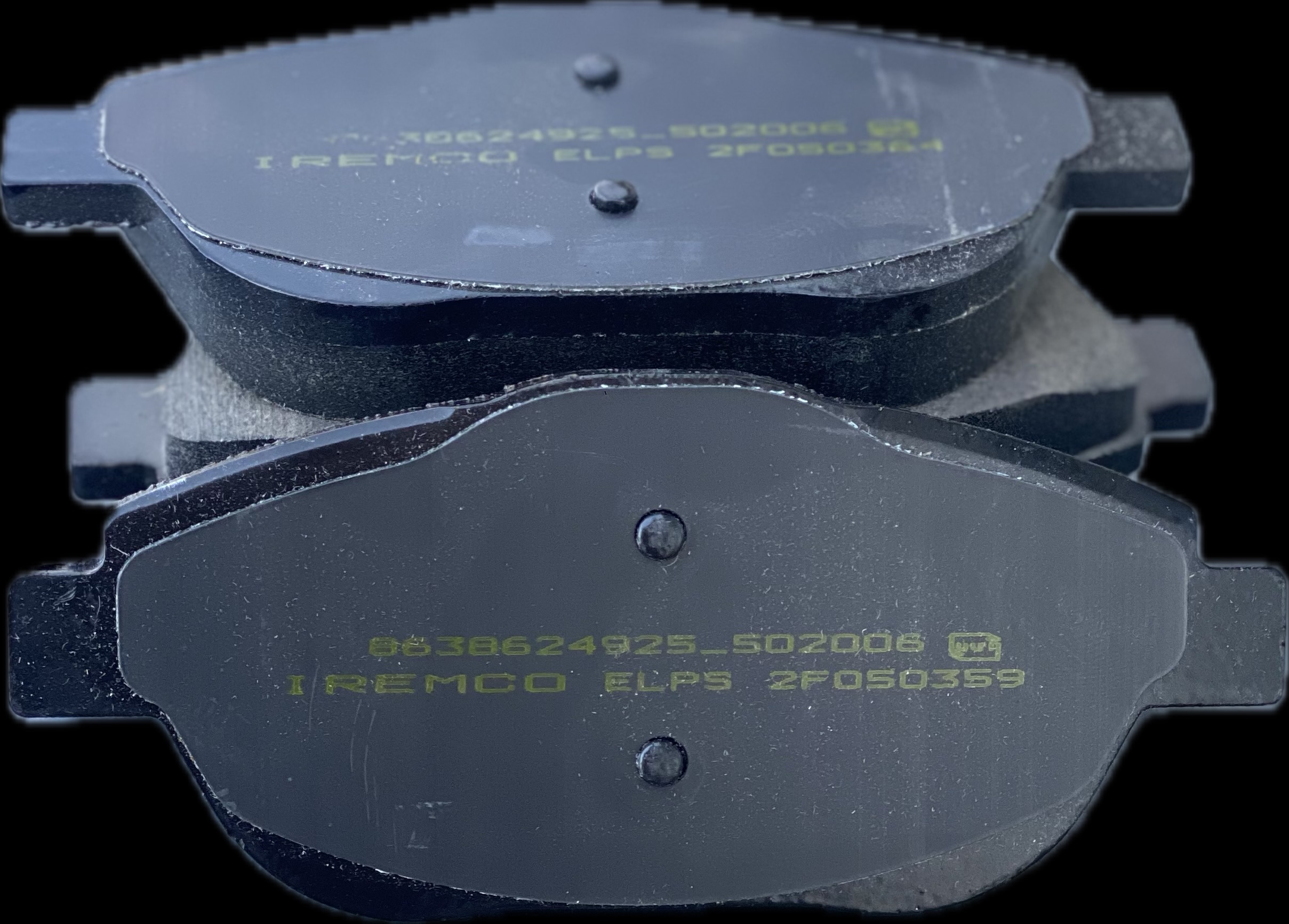 لنت ترمز جلو پژو ۲۰۰۸ فابریک | کیفیت OEM، ایمنی بالا و عملکرد دقیق