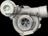 نمای نزدیک پره کمپرسور توربو شارژ دنا توربو GISP با آلیاژ مقاوم حرارتی