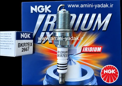شمع توربو پایه کوتاه ایریدیوم سوزنی انجیکا(NGK) کد 2667-BKR7EIX
